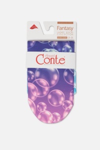 Șosete haioase cu model „Bubbles”, Conte Fantasy 22С-55CP - Img 6