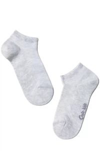 Șosete sport scurte (anclets) pentru copii, din bumbac, Conte Kids Active 484 - Img 3