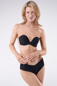 Sutien adeziv tip bandeau, cu efect push-up, Julimex WINGS!Bra - Img 2