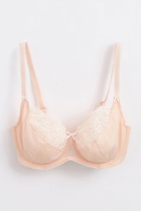 Sutien dantelat, cu arcuri și cupe moi, material jacquard, Conte Elegant Etude RB6082 - Img 3