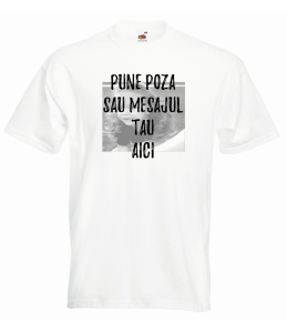 Tricou personalizat alb A3