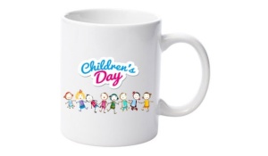 Cană albă personalizatǎ "Children's Day"