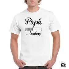 Tricou personalizat "papa loading"