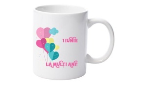 Cană personalizatǎ 1 Iunie "La mulți ani!"