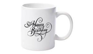 Cană personalizatǎ "Happy Birthday"