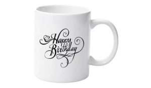 Cană personalizatǎ "Happy Birthday"