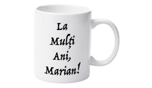 Cană personalizatǎ nume Marian