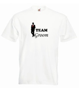 Tricou personalizat "team groom"