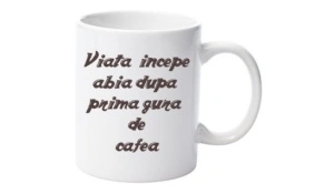 Cană personalizatǎ "cafea"