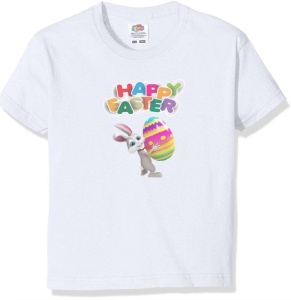Tricou personalizat alb "Paște"