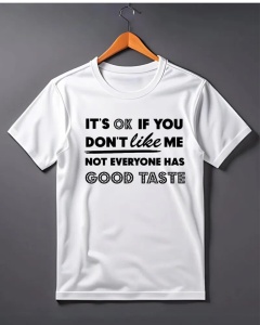 Tricou personalizat "good taste"