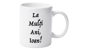 Cană personalizatǎ cu nume Ioan