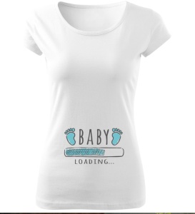 Tricou personalizat "baby loading"