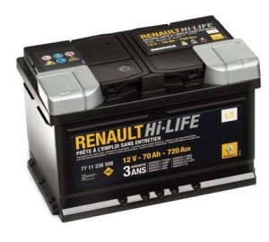 Acumulator Renault 12V 70AH EN720A EFB