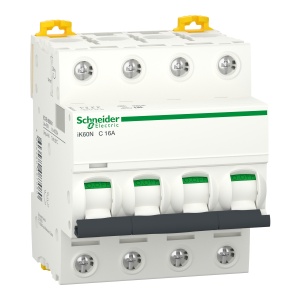 ACTI9 IK60N 4P 16A C Schneider Acti9 iK60 A9K24416