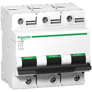 C120N 3P 125A D 10000A 415V Schneider Acti9 C120 A9N18389