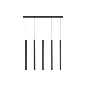 CORP DE ILUMINAT SUSPENDAT G007S-5H 5xG9 NEGRU