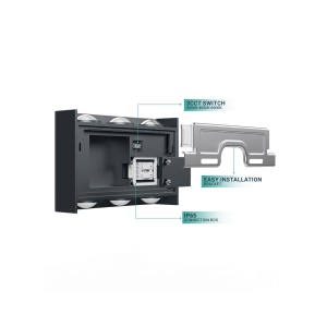 CORP LED PT, 6W 3in1 VECTOR-B-WL GRI IP65 - Img 6