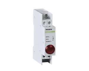 Lampă de semnalizare, 230V AC/DC, 1 roşu LED Noark 102433