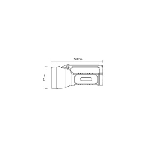 LANTERNA CU LED 3W 6500K TR010-3 - Img 3