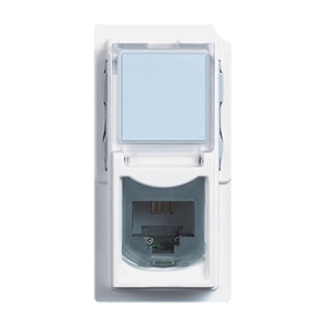 Priza RJ45 f. unelte UTP cat5E alb Bticino Living Now KW4279C5E