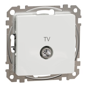 Priza TV intermediara 10dB, alb Schneider Sedna Design & Elements SDD111478