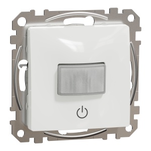 Senzor de miscare cu comutator 10A, alb Schneider Sedna Design & Elements SDD111504