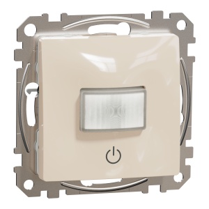 Senzor de miscare cu comutator 10A, bej Schneider Sedna Design & Elements SDD112504