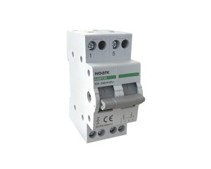 Separator de sarcina cu 3 pozitii de comutare (I-0-II), 40 A, contact 2 CO Noark 113924
