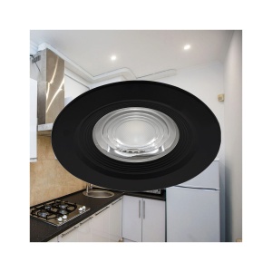 SPOT CU LED ROTUND G3 7W 3in1 IP54 NEGRU - Img 2