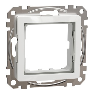 Adaptor 45x45 noua Unica,fara gheare alb Schneider Sedna Design & Elements SDD111907