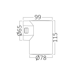 CORP LED PT, 1x9W, 900lm, 3in1 VEKTA-D WL.1 FUMURIU IP65 - Img 6