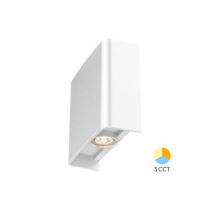 CORP LED PT, 2x1W 3in1 VECTOR-B-WL ALB IP65