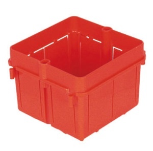 Cutii pătrate cu montaj încastrat - 2 circuite secționale - fără halogeni - 70X70X50 Gewiss GW24231