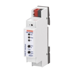 Interfață knx/ip - IP20 - 1 modul - montare PE șină DIN Gewiss GWA9705