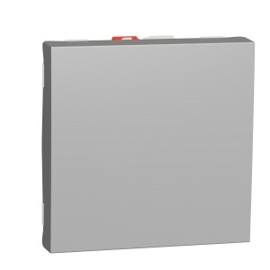 Intrerupator cap scara 10A 2m aluminiu Schneider New Unica NU320330