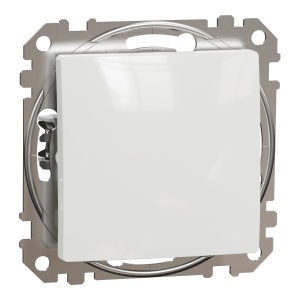 Intrerupator cu revenire 10A, alb Schneider Sedna Design & Elements SDD111111