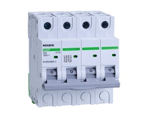 Întreruptor-separator DC, lăţime 4 module, 4-poli, 16A Noark 101762