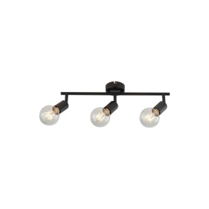 LAMPA DE PERETE G003C-3H-3xE27-NEGRU