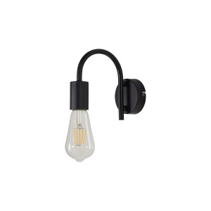 LAMPA DE PERETE G003W-1H-1xE27-NEGRU - Img 3