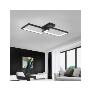 LUSTRA LED 40W NELA-SS1-RND telecomanda IP20 NEGRU - Img 2