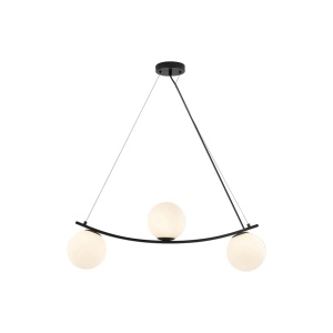 PENDUL S013R-3H-3xG9-OPAL STICLA