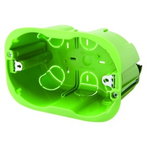 Perete verde - cutie dreptunghiulară de mare capacitate - 3 circuite - dimensiuni Gewiss GW24403PM