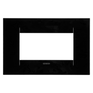 Placă geografică - în tehnopolimer - 4 module - toner negru - Chorusmart Gewiss GW16404TN