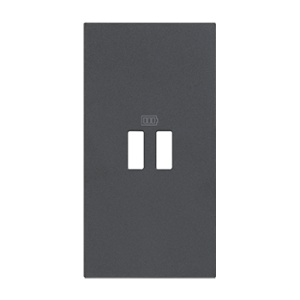 Placa incarcator USB 2M Ng. Bticino Living Now KG12C