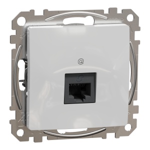 Priza RJ45 Cat5E UTP aluminiu Schneider Sedna Design & Elements SDD113451