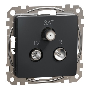 Priza TV-R-SAT finala 4dB, antr Schneider Sedna Design & Elements SDD114481