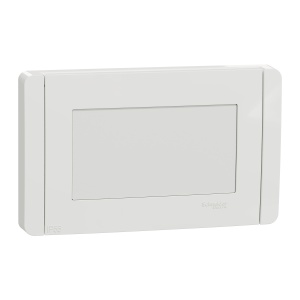 Rama Unica Studio 4m IP55, alb Schneider New Unica NU055418
