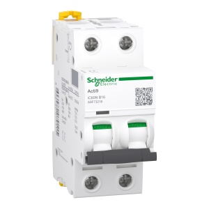ACTI9 IC60N 2P 16A B Schneider Acti9 iC60 A9F73216