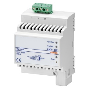 ALIMENTARE ELECTRONICĂ AUTO-PROTEJATĂ 220-240V - 50/60Hz - 640mA - IP20 - 4 MODULE Gewiss GW90710